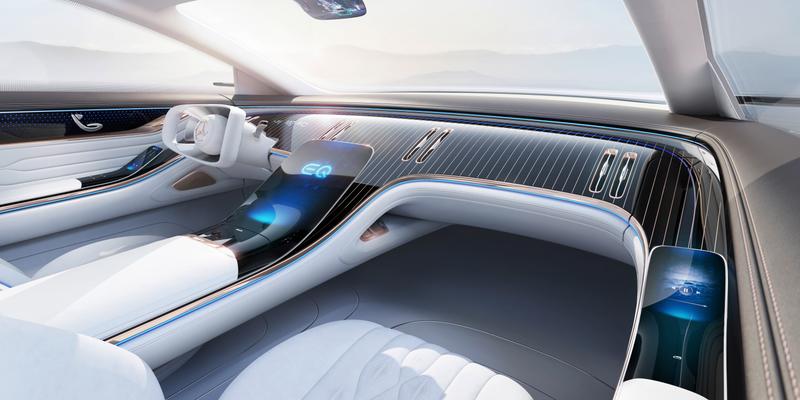 Illustration for article titled Mercedes-Benz EQ Concept Shows Off Its Idea For The Future Of Car Interiors